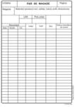  Fisa magazie A5, 100 buc. /set, carton, fata-verso (TIP114S)