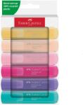 Faber-Castell Textmarker Faber-Castell Pastel set 6, cutie carton (FC254656)