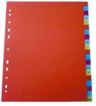 Optima Separator index plastic color, numeric 1-12, Optima (OP-5130120012)