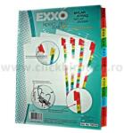 Exxo Separator index carton alb lunar Ianuarie-Decembrie, Exxo (TM200)