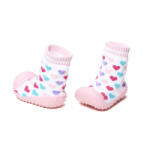 U-GROW Sosete antider pink hearts, size22, U-Grow (NOD-US1K1-17-22)