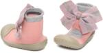 U-GROW Sosete antider, pink grey, size 19, U-Grow (NOD-USK-1-19)
