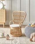 MAXISHOP Italia Collection Scaun pentru copii TEMENI Ratan Natural (522244)
