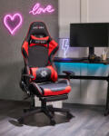 Maxishop Scaun gaming VICTORY Piele ecologica Rosu (472018)