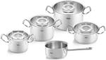 Fissler Set oale Original Profi Collection cu capace de sticlă și cratiță 5 el (084-129-05-000/0)