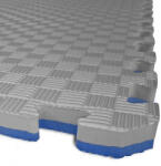 EL-GA TATAMI PUZZLE - saltea de taekwondo - 100x100x2, 0 cm - gri/albastru Puzzle