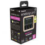 Eneloop Incarcator Baterii Reincarcabile, Include 4x AA LR6 2500mAh, SMART & QUICK cu Incarcare Individuala in 7h, Eneloop K-KJ55HCD40E (A0114616) Incarcator baterii
