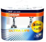 OSRAM Bec auto halogen pentru far Osram Ultra Life H7 12V 55W - autoeco - 70,00 RON
