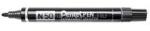 Pentel Alkoholos marker fém testű 4, 3mm kerek hegyű N50-AE Extreme fekete (PENTEL_N50AE) (PENTEL_N50AE)