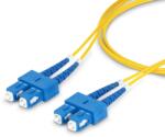 StarTech Fiber Optic SC/UPC Összekötő Sárga 2m SMDOS2SCSC2M (SMDOS2SCSC2M)