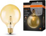 OSRAM Retrofit Edison Globe Vintage LED dekoratív izzó, E27, 4W (35W), 410 lm, Meleg fény (2400K), F energiaosztály, Arany