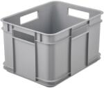 keeeper Euro-box M Tároló doboz 16L 35x27x22cm eco Szürke (715461150)