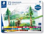 STAEDTLER Színes ceruza készlet, hatszögletű, fémdobozos, STAEDTLER "146 C", 72 különböző szín (TS146CM72)