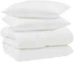 vidaXL Téli takaró párnával 3 pcs Fehér Mikroszál 3377751 (3377751)