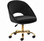  4Rico QS-MF18G forgószék bársony fekete