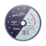 Breckner Disc diamantat turbo continuu 250x30/25.4mm, segment 10mm pentru gresie, faianta, ceramica dura Breckner Germany Disc de taiere
