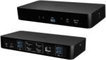 i-tec Docking Station I-TEC CAINTGDUAL4KDOCPD, Black (CAINTGDUAL4KDOCPD)