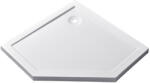  Modena Slim ötszögletű alacsony akril zuhanytálca 90x90 cm