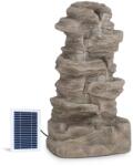 Blumfeldt Stonehenge XL, соларен фонтан, LED осветление, полирезин, литиево-йонна батерия (SOL1-StonehengeXL-Sa) (SOL1-StonehengeXL-Sa) - klarstein
