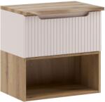 Comad Set dulap Comad Nova Cashmere NOVA CASHMERE 82-60-40-1S, blat Comad Nature Coast Evoke NATURE COAST EVOKE 89-60-40 M, COAST EVOKE UN 81-60-29 (SETNOCBOAK60CM1SLR)