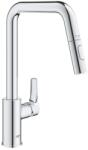 GROHE Baterie bucatarie cu dus extractibil Grohe Eurosmart crom lucios 2 functii (30619000)