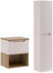 Comad Készlet szekrény Comad Nova Cashmere NOVA CASHMERE 80-35-1D1DK, szekrény Comad Nova Cashmere NOVA CASHMERE 82-50-40-1S, COAST EVOKE UN 81-50-29, NOVA OAK A 89-50 (SETNOCBOAK50CM1SLRHCLB)