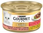 Gourmet GOLD konzerv - lazac- és csirkehús darabok pácban 85 g, 24+12 db GRÁTISZ
