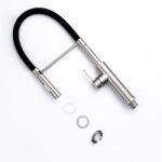 VELAZO Konyhai csaptelep kihúzható kifolyócső 360° 2 üzemmód egykaros (HDF8125B)