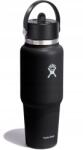 Hydro Flask Palack 32oz Wid Flex Straw Travel Bootle Black Hydro Flask (WT32BFS001)