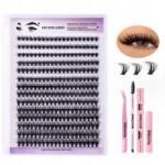  280 db-os Diy szempilla, Omelivon, 30 db, 8-16 mm Bond&Seal készlet