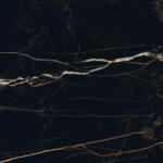 Mexen Flamingo Fekete fényezett gres rekt. G1, padló- és falburkoló lap 60 x 60 cm, magasfényű - TL215-060-060-00 (TL215-060-060-00)