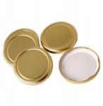 Sezon Befőttesüveg kupak arany fedél fi 82 mm/6 10 db (5904276012406)