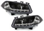 KITT Lightning DAYLINE Első lámpák Renault Megane 03-06 _ drl-optikai _ fekete (SWR07GXB)
