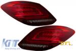 KITT Lightning Teljes szett LED-es hátsó lámpák a Mercedes C-osztály W205 limuzin (2014-2018) facelift dizájn Alkalmas Mercedes C-osztály W205 limuzin (2014-2018), LED-es hátsó lámpákkal felszerelt modellekhez (TLMB