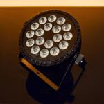 StageZone Aluminum LED Flat PAR 18x18W RGBWA+UV (STGZ-FAP1818F)