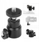  Állvány Adapter Mini Gömbfej 1/4" Menetes Fényképezőgépekhez (A00478-01)