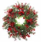  Wianek Świąteczny Na Drzwi Z Wiszącym Girlandem Dekoracja Bożonarodzeniowa (12122966)