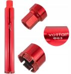 Vorfal Gyémánt Koronafúró Betonhoz 63 x 450mm Fúrószár Lyukasztó (V04562)