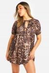 Boohoo Mini Ruha Animal Print Uqn B18__S