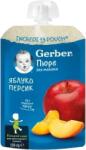 Gerber Piure mere si piersica, 150g, Gerber