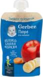 Gerber Piure mere banana morcov, 150g, Gerber