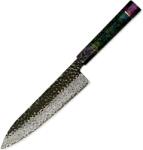 HARAHU Cuțit de bucătărie damasc SE-37548 - Chef / Multicolor KP37548
