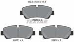 TEXTAR set placute frana, frana disc TEXTAR Q+ 2623001 (2623001)