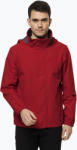 Jack Wolfskin férfi Stormy Point 2L vízálló kabát piros 1111142