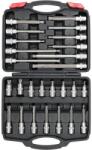 TOYA Spline bitkészlet 1/2", M5 - M16, 26 db