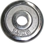 Kubisport tárcsa, króm 1, 5 kg - 30 mm Súlytárcsa