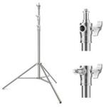 K&f Concept lámpaállvány, rozsdamentes acél (KF-34-044)