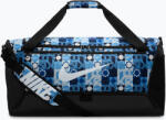 Nike Geantă de antrenament Nike Brasilia 9.5 Aop 60 l university blue/black/white Geanta sport