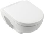 Villeroy & Boch O. Novo vas wc cu capac soft-close agăţat fără margine cu spălare turbionară alb lucios 5660CLR1 (5660CLR1)