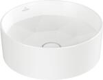 Villeroy & Boch Octagon mosdótál 42x42 cm kerek mosdótálak fehér matt 5A5640RW (5A5640RW)